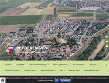 Tablet Screenshot of niederentzen.fr